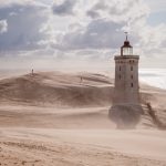 Sandstorm at the lighthouse